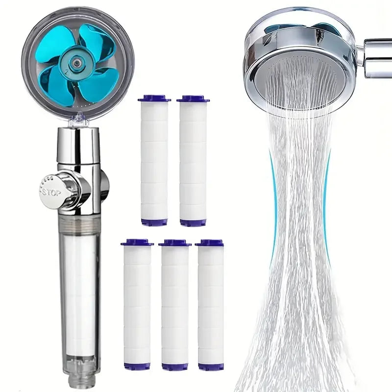 Experience Ultimate Comfort with the 360° Rotating High Pressure Water Saving Handheld Shower Head