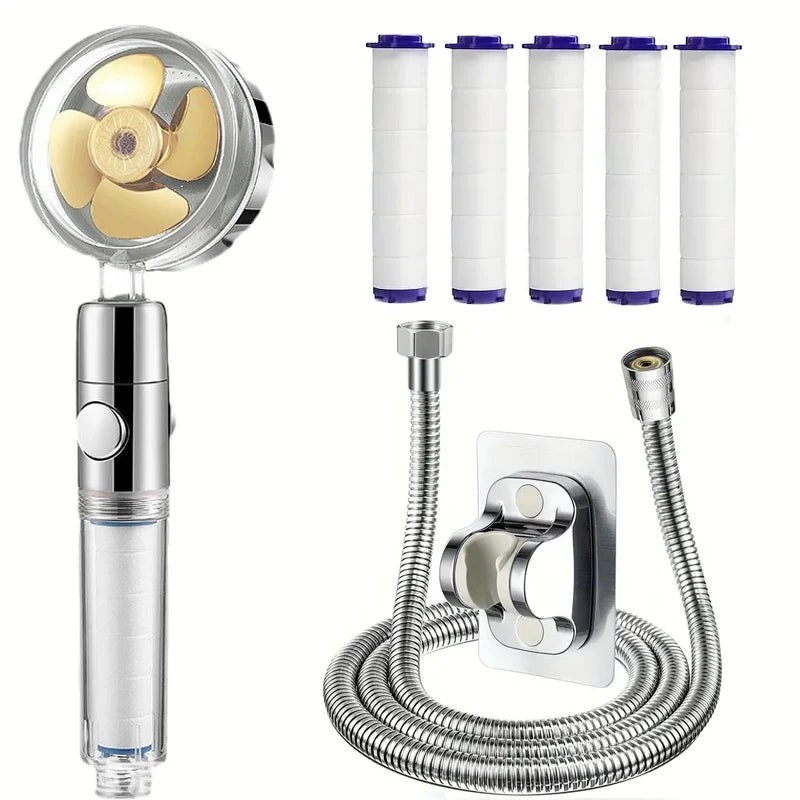 Experience Ultimate Comfort with the 360° Rotating High Pressure Water Saving Handheld Shower Head