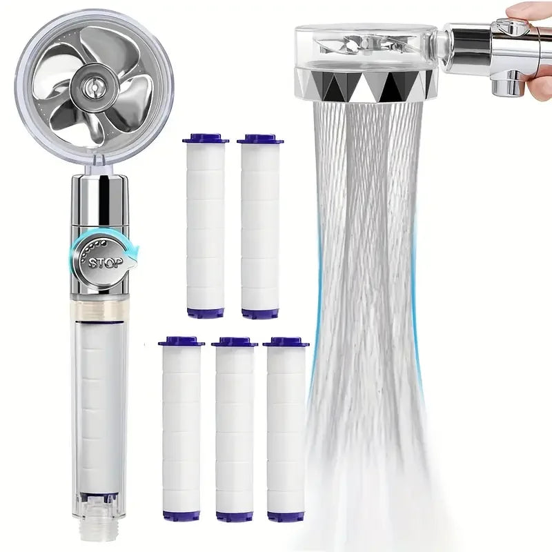Experience Ultimate Comfort with the 360° Rotating High Pressure Water Saving Handheld Shower Head