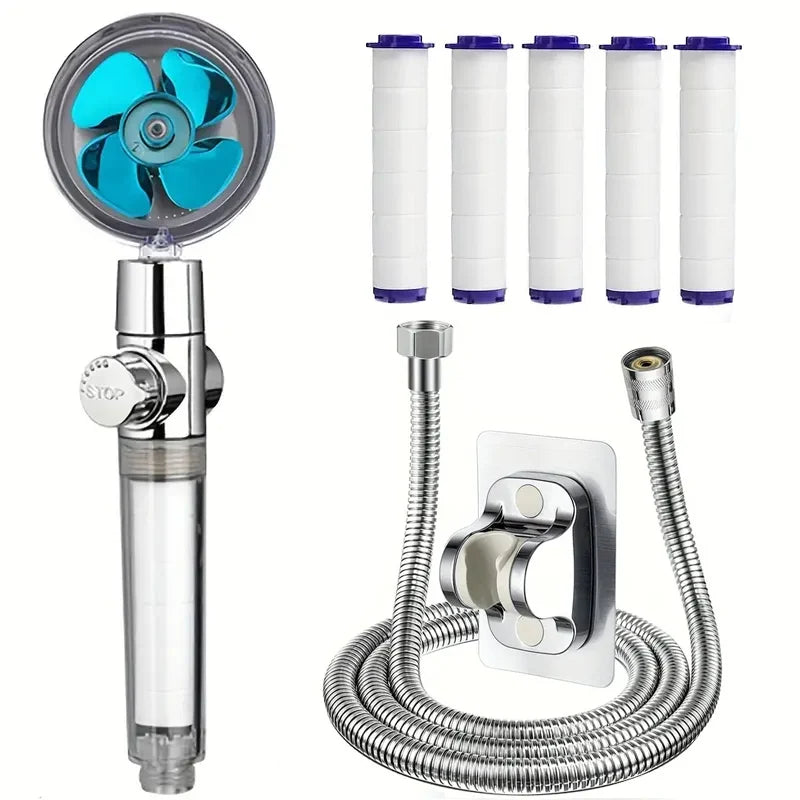 Experience Ultimate Comfort with the 360° Rotating High Pressure Water Saving Handheld Shower Head