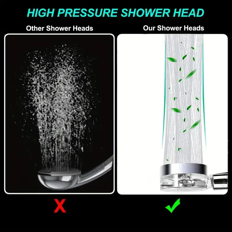 Experience Ultimate Comfort with the 360° Rotating High Pressure Water Saving Handheld Shower Head